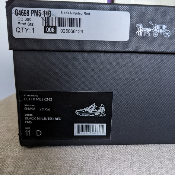 Naruto x Coach - Michael B Jordan Collection Limited Edition Shoes - Picture 4 of 4